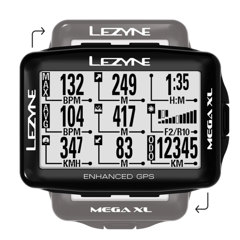 Nawigacja rowerowa Lezyne Mega XL GPS