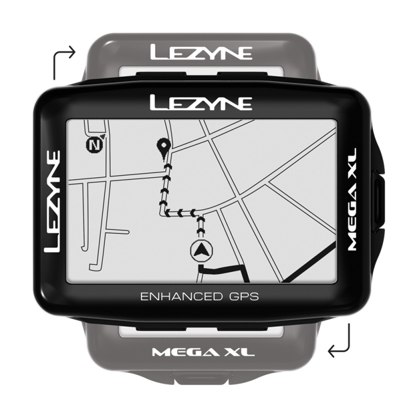 Nawigacja rowerowa Lezyne Mega XL GPS HRSC Loaded