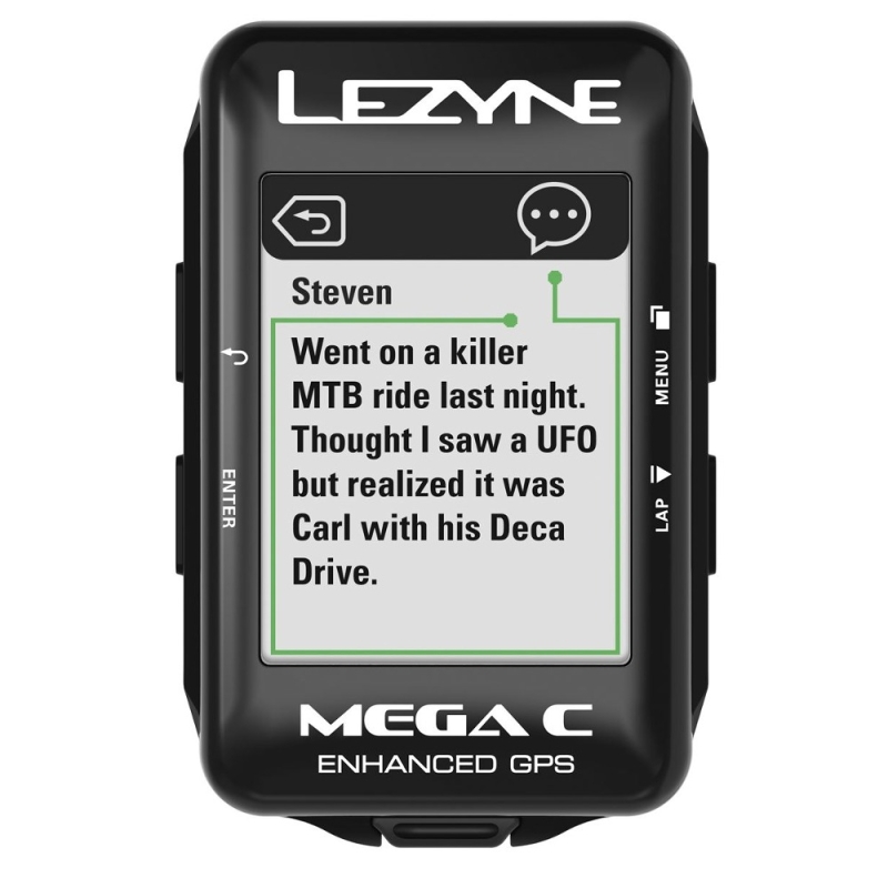 Lezyne Mega C GPS Licznik rowerowy