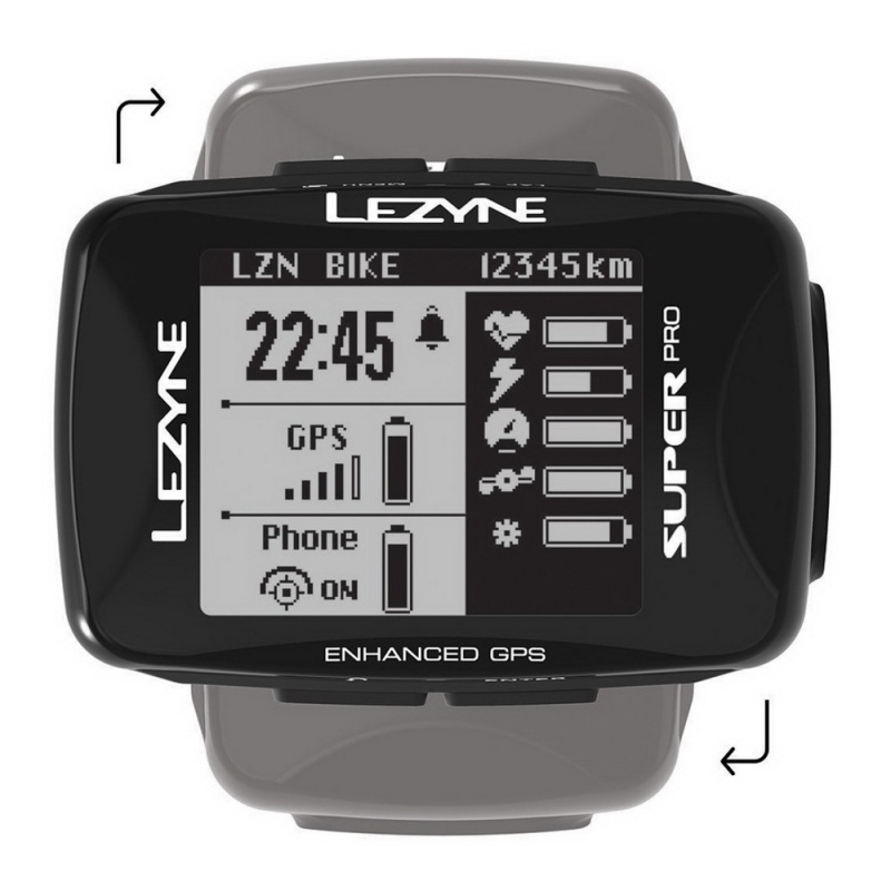 Nawigacja rowerowa Lezyne Super Pro GPS