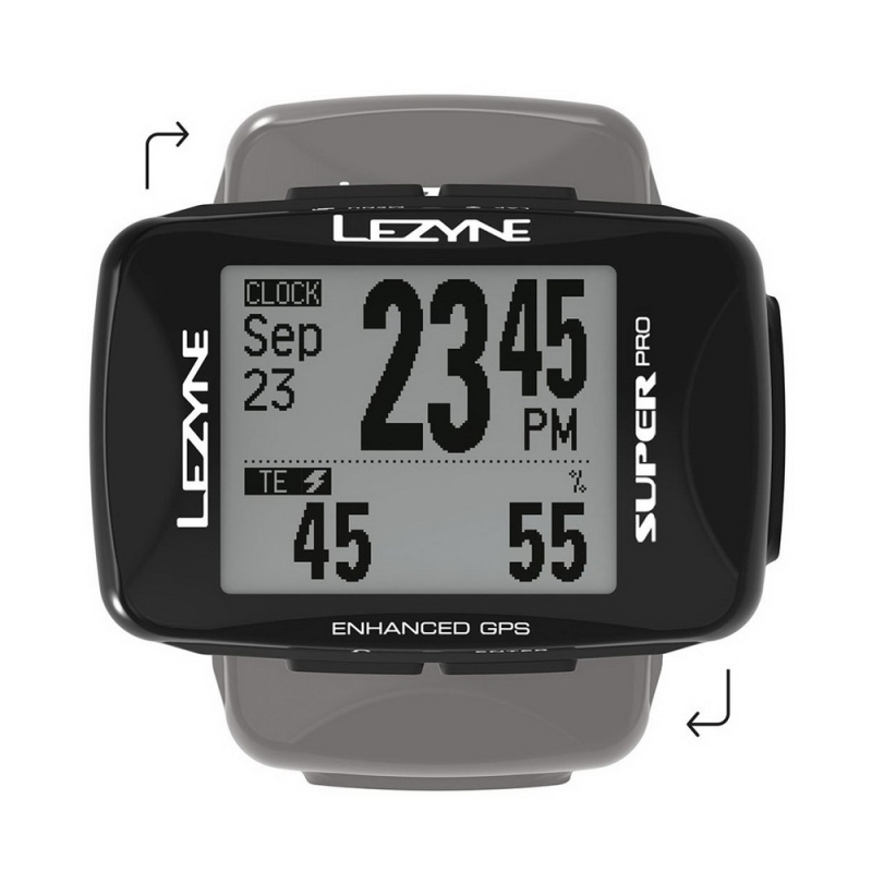 Nawigacja rowerowa Lezyne Super Pro GPS Smart Loaded + lampka