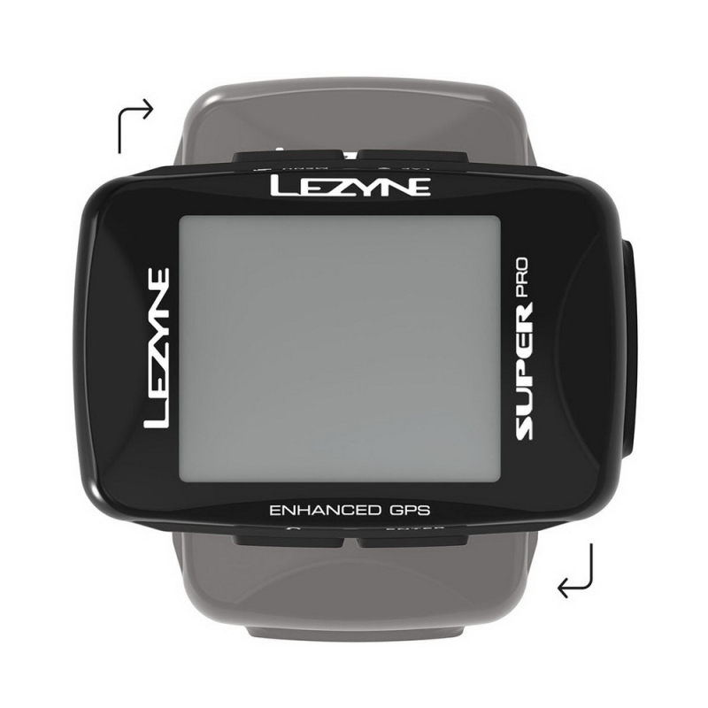 Nawigacja rowerowa Lezyne Super Pro GPS Smart Loaded + lampka