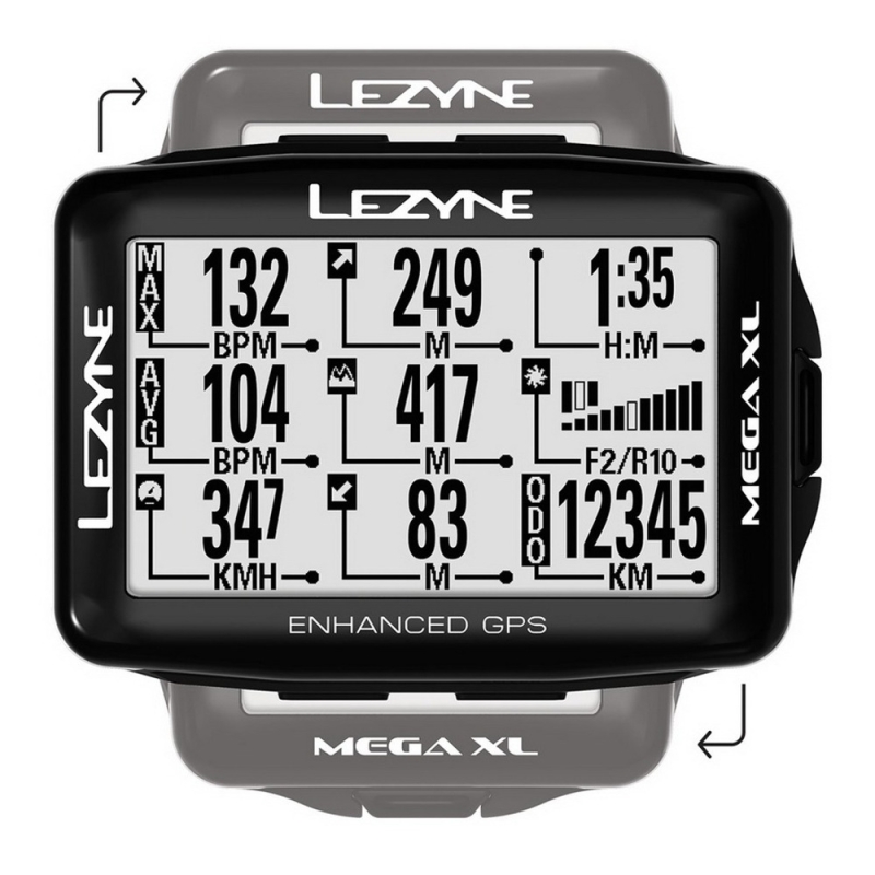 Nawigacja rowerowa Lezyne Mega XL GPS Smart Loaded