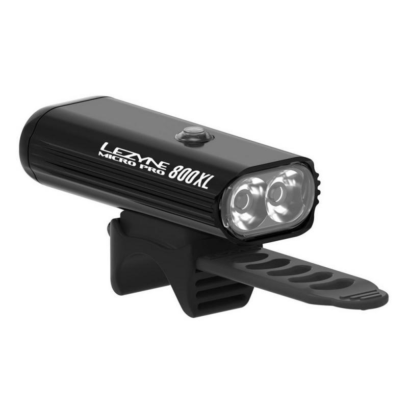 Lampka przednia Lezyne Micro Drive Pro 800XL Loaded czarna