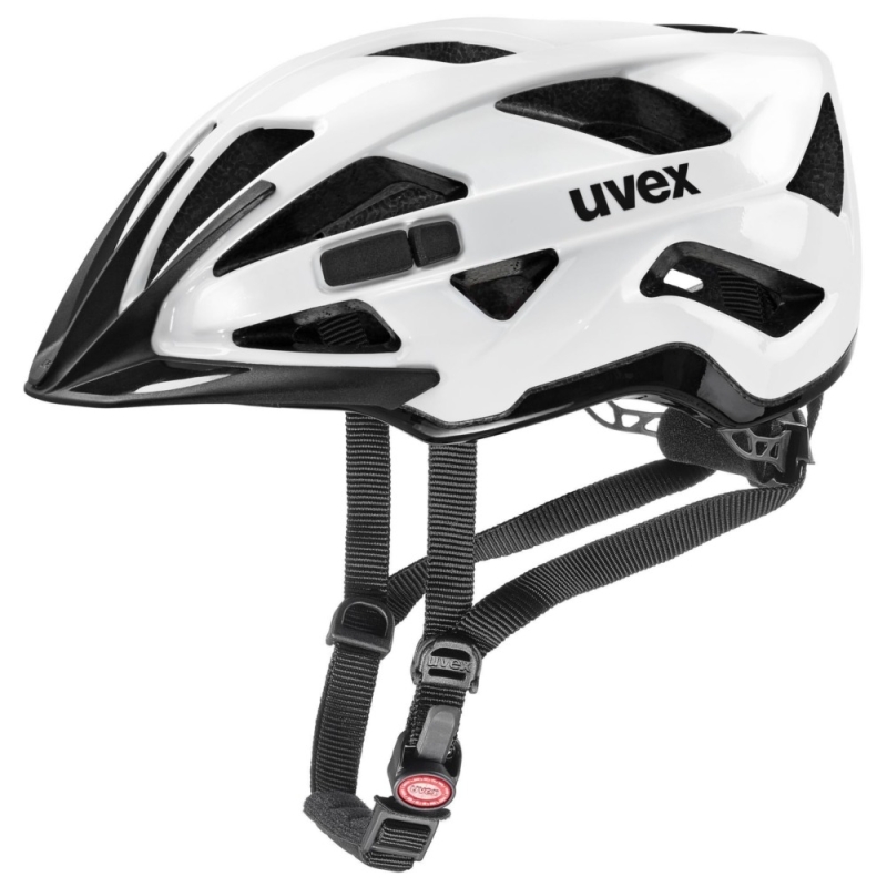 Kask rowerowy Uvex Active biało-czarny