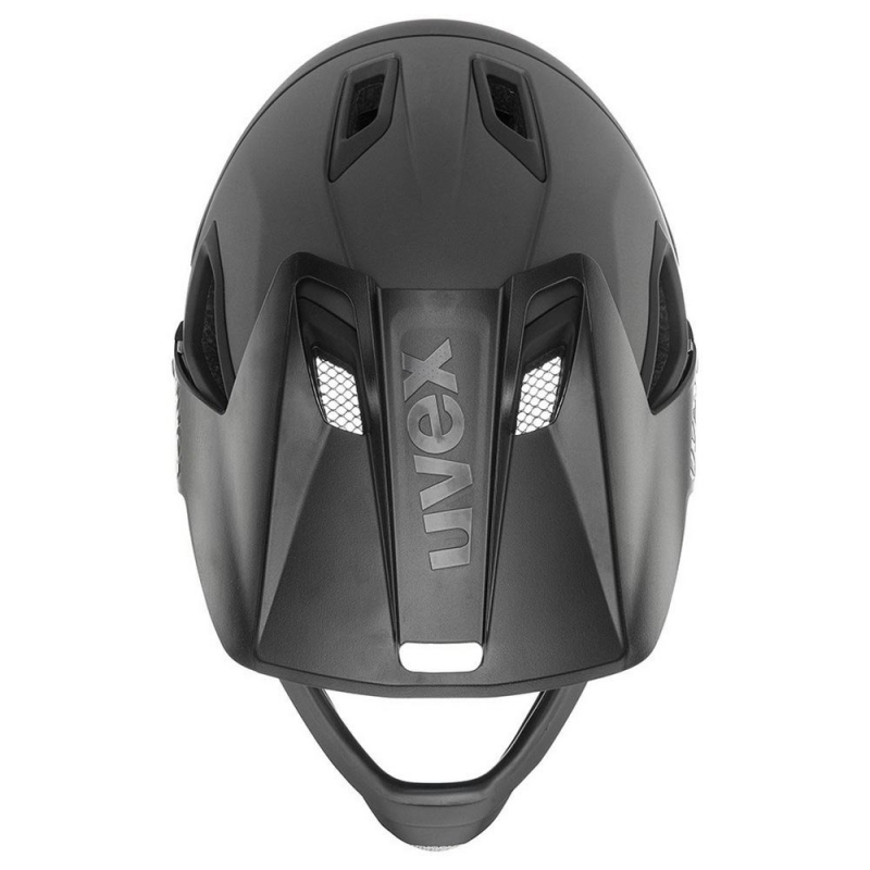 Kask rowerowy Fullface Uvex Jakkyl HDE 2.0 czarny mat