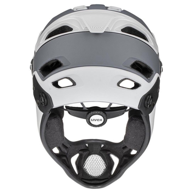 Kask rowerowy Fullface Uvex Jakkyl HDE 2.0 szary