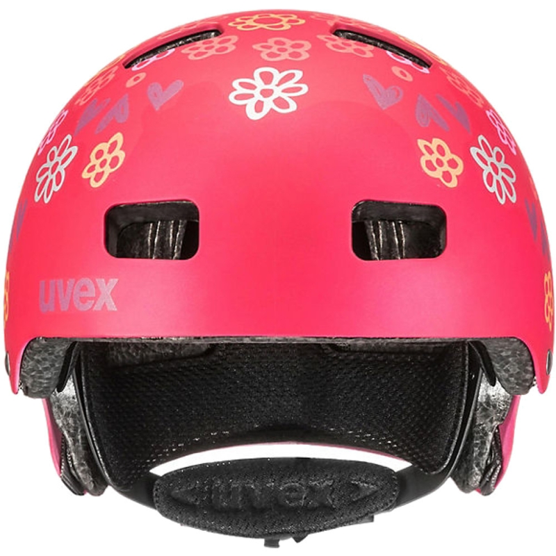 Kask rowerowy orzech Uvex Kid 3 CC czerwony