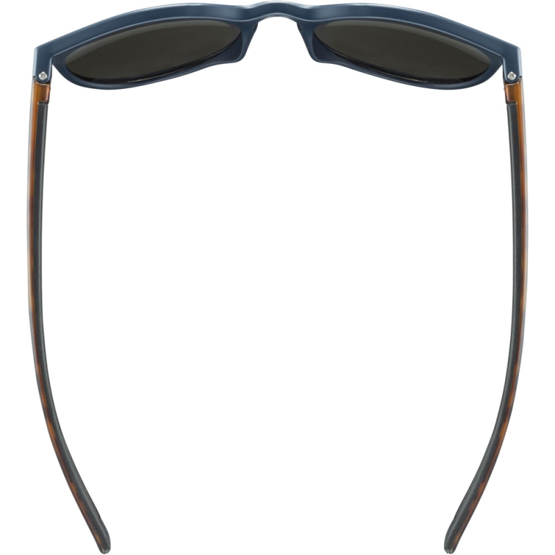 Okulary Uvex LGL 43 niebiesko-brązowe