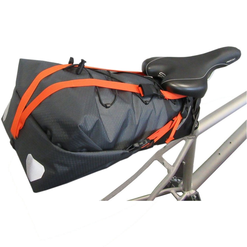 Pasek do stabilizacji torby Ortileb Seat Pack Strap pomarańczowy