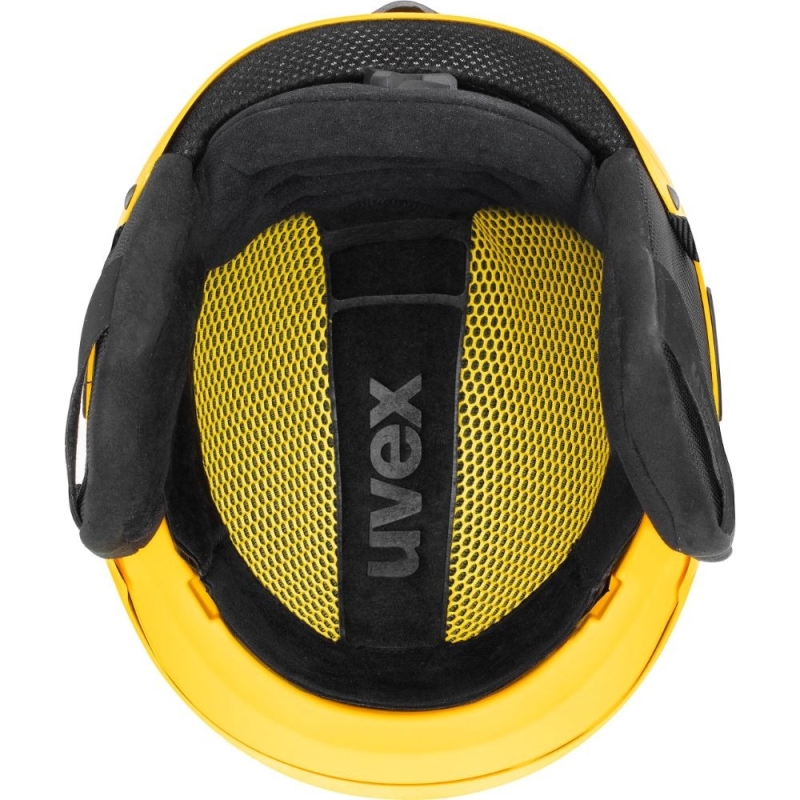 Kask narciarski Uvex Legend Pro żółty