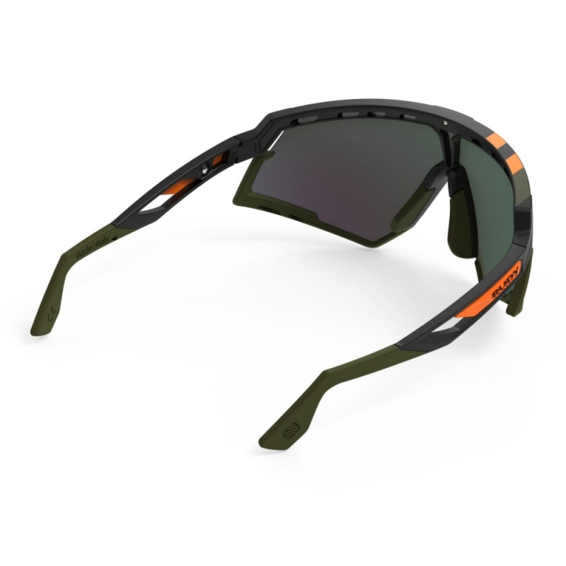 Okulary rowerowe Rudy Project Defender RP Optics pomarańczowe