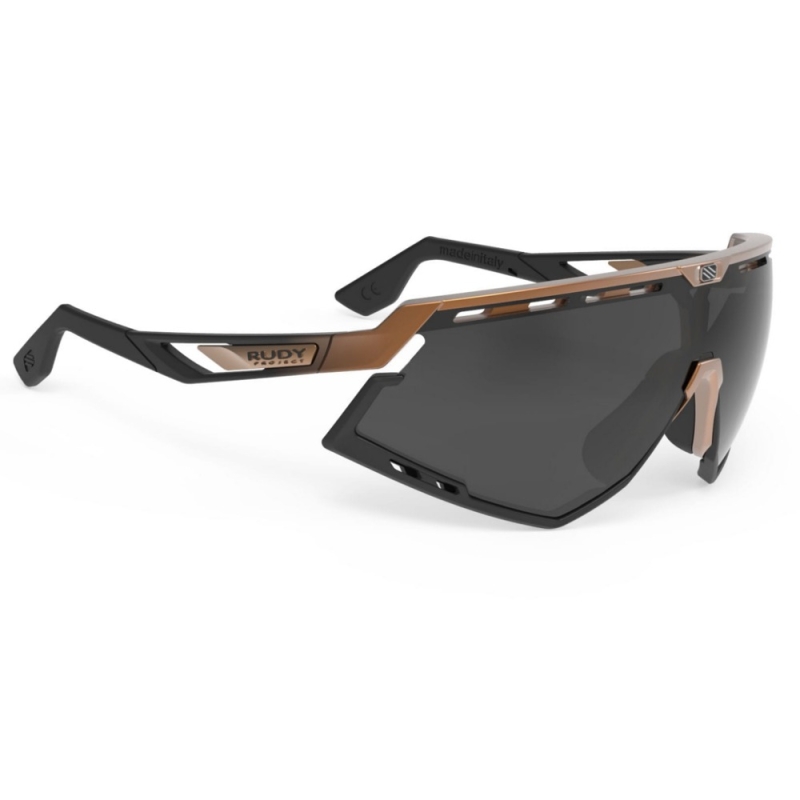 Okulary rowerowe Rudy Project Defender RP Optics brązowe