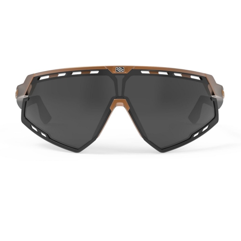 Okulary rowerowe Rudy Project Defender RP Optics brązowe