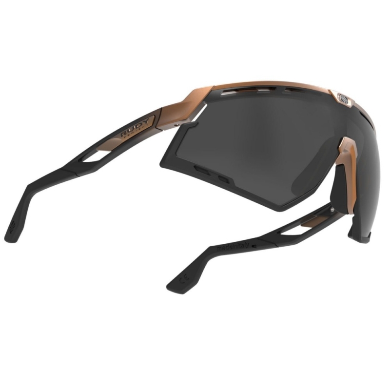 Okulary rowerowe Rudy Project Defender RP Optics brązowe
