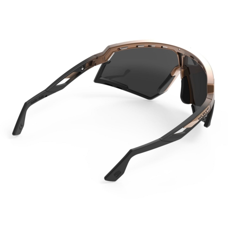 Okulary rowerowe Rudy Project Defender RP Optics brązowe
