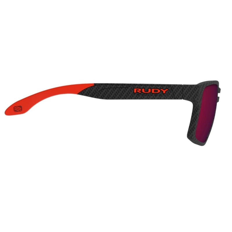 Okulary Rudy Project Spinair 57 RP Optics czarno-czerwone