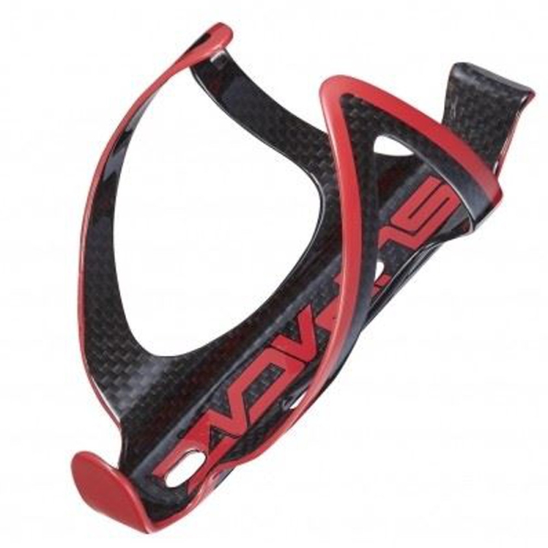 Koszyk na bidon Supacaz Fly Carbon Red