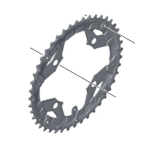 Tarcza mechanizmu korbowego Shimano Acera FC-T3010