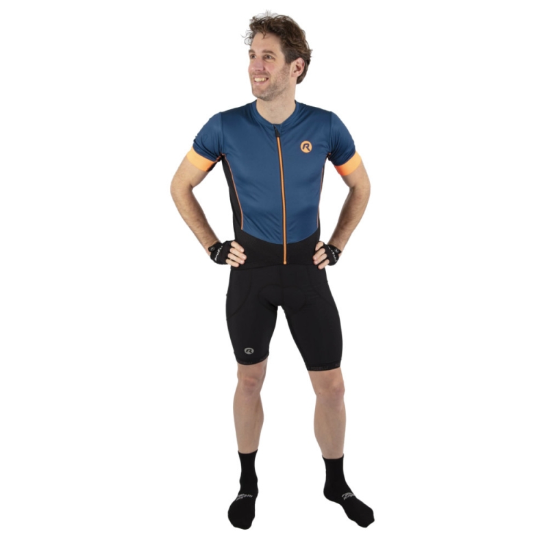 Spodenki rowerowe Rogelli Basic+ czarne