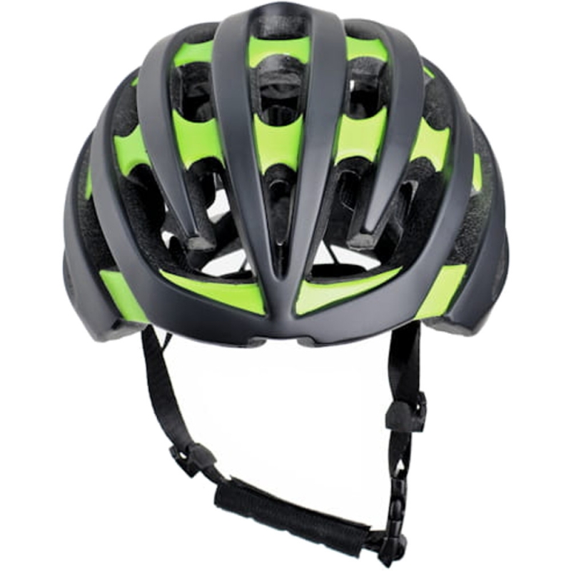 Kask rowerowy ProX No Limit czarno-zielony