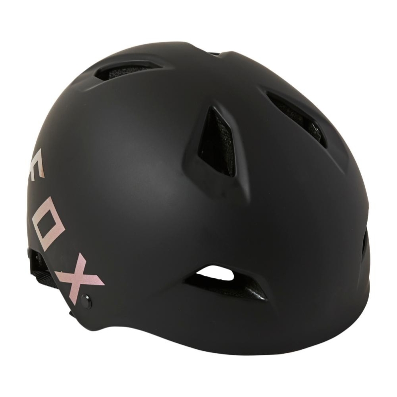 Kask rowerowy orzech Fox Flight czarny