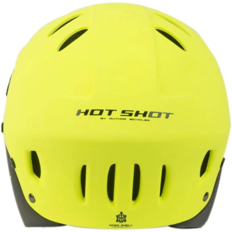 Kask rowerowy Fullface Author Hot Shot X9 żółto-czarny