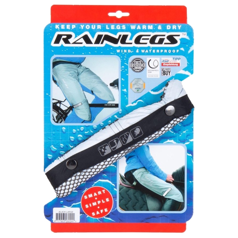 Ochraniacze przeciwdeszczowe na nogi Rainlegs Reflective szare