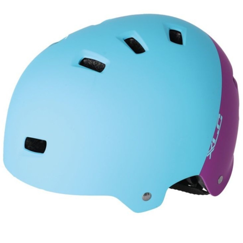 Kask rowerowy orzech XLC BH-C22 Urban niebiesko-fioletowy