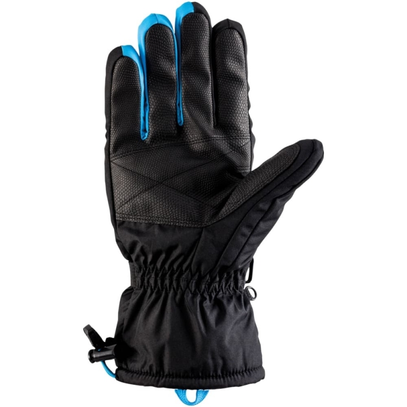 Rękawice narciarskie Viking Devon czarno-niebieskie