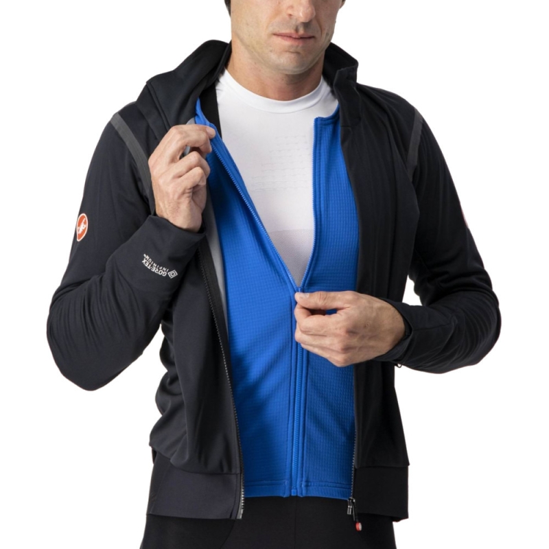 Kurtka rowerowa Castelli Alpha Ros 2 czarna