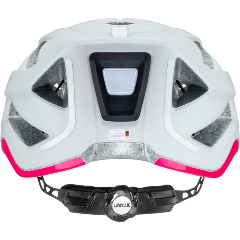 Kask rowerowy Uvex City Active biało-różowy