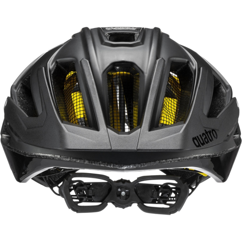 Kask rowerowy Uvex Quatro CC MIPS czarny mat