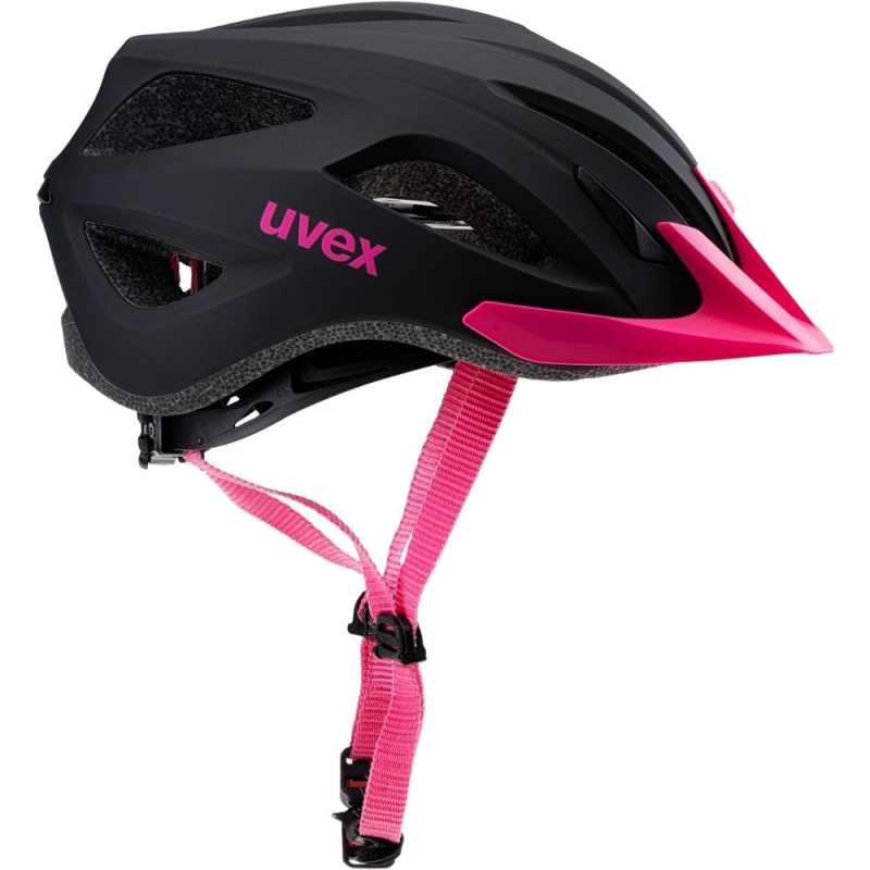 Kask rowerowy Uvex Viva 3 czarno-różowy