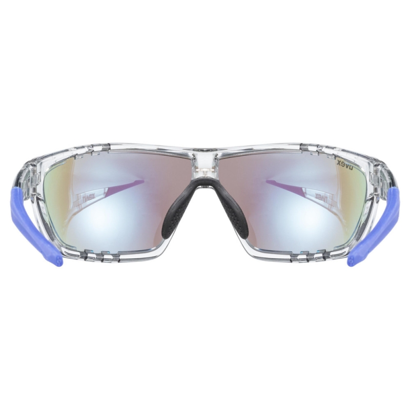 Okulary rowerowe Uvex Sportstyle 706 niebieskie