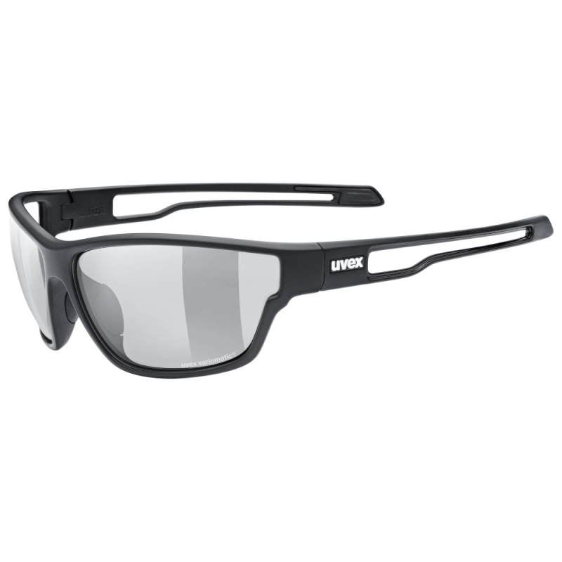 Okulary rowerowe Uvex Sportstyle 806 V czarne