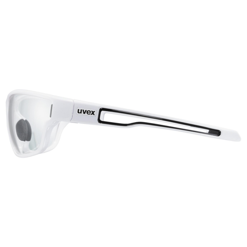 Okulary rowerowe Uvex Sportstyle 806 V białe