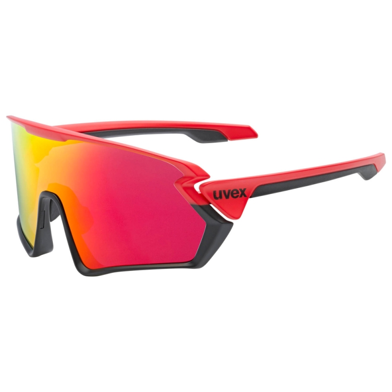 Okulary rowerowe Uvex Sportstyle 231 czerwone