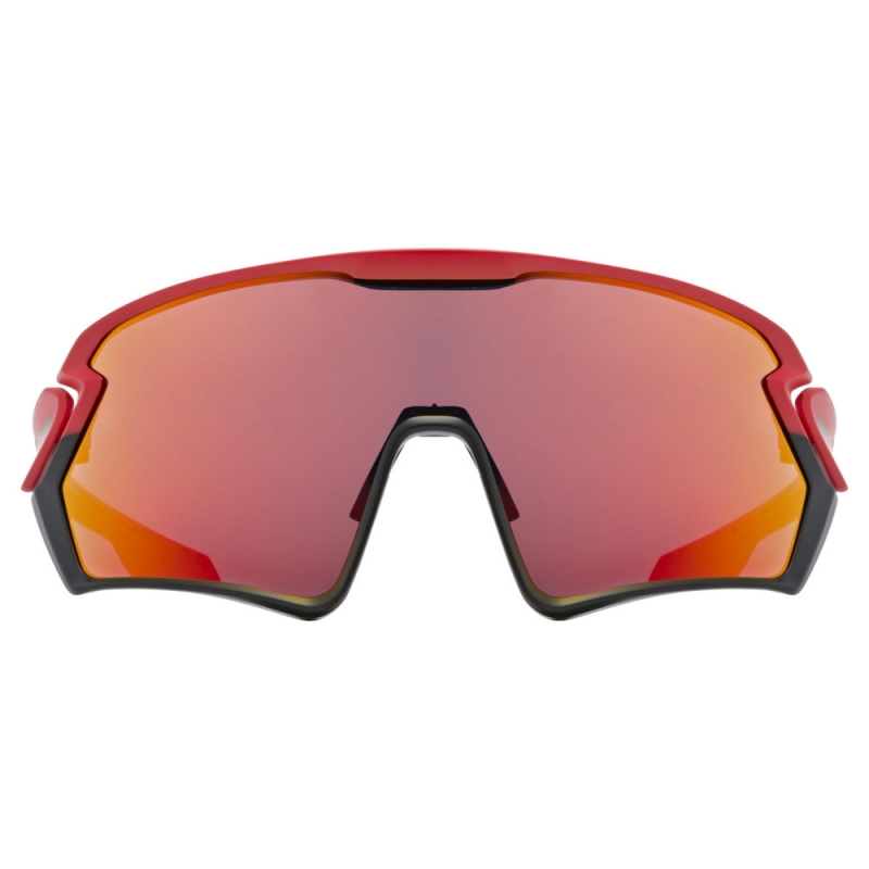 Okulary rowerowe Uvex Sportstyle 231 czerwone