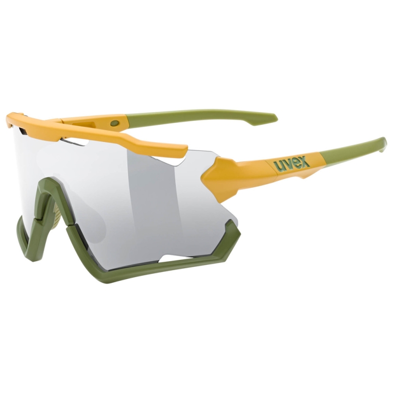Okulary rowerowe Uvex Sportstyle 228 żółto-zielone