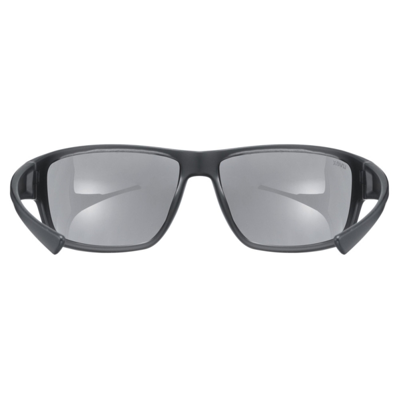Okulary rowerowe Uvex Sportstyle 230 czarne (srebrne soczewki)
