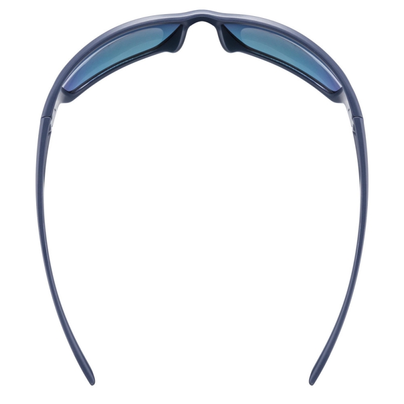 Okulary rowerowe Uvex Sportstyle 230 niebiesko-czerwone