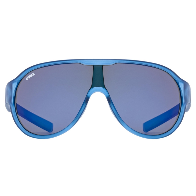 Okulary rowerowe dziecięce Uvex Sportstyle 512 niebieskie