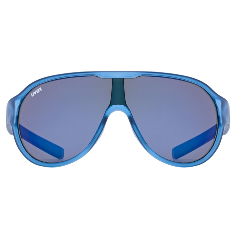 Okulary rowerowe dziecięce Uvex Sportstyle 512 niebieskie