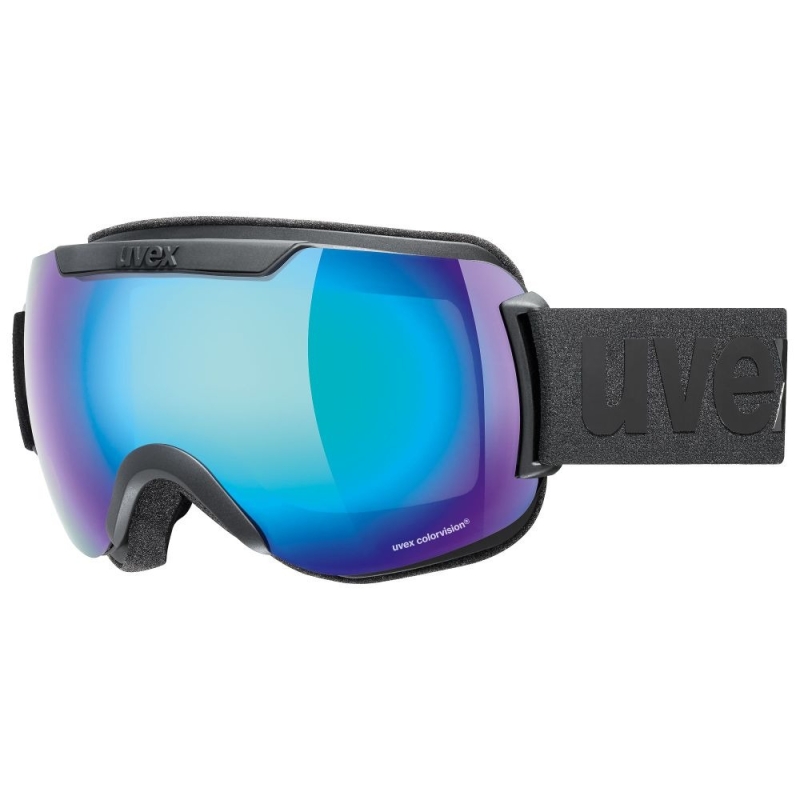 Gogle narciarskie Uvex Downhill 2000 CV czarno-niebieskie