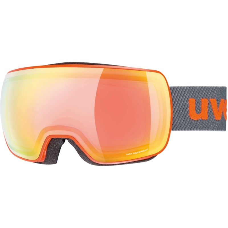Gogle narciarskie Uvex Compact FM pomarańczowe