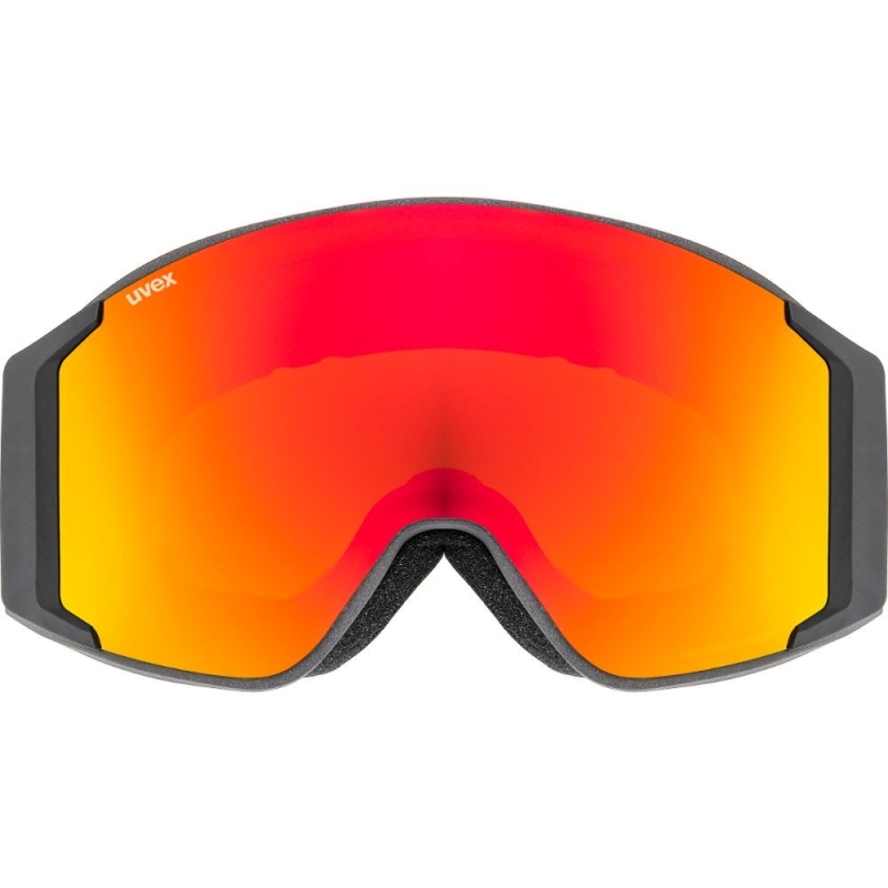 Gogle narciarskie Uvex G.GL 3000 TO antracytowo-czerwone