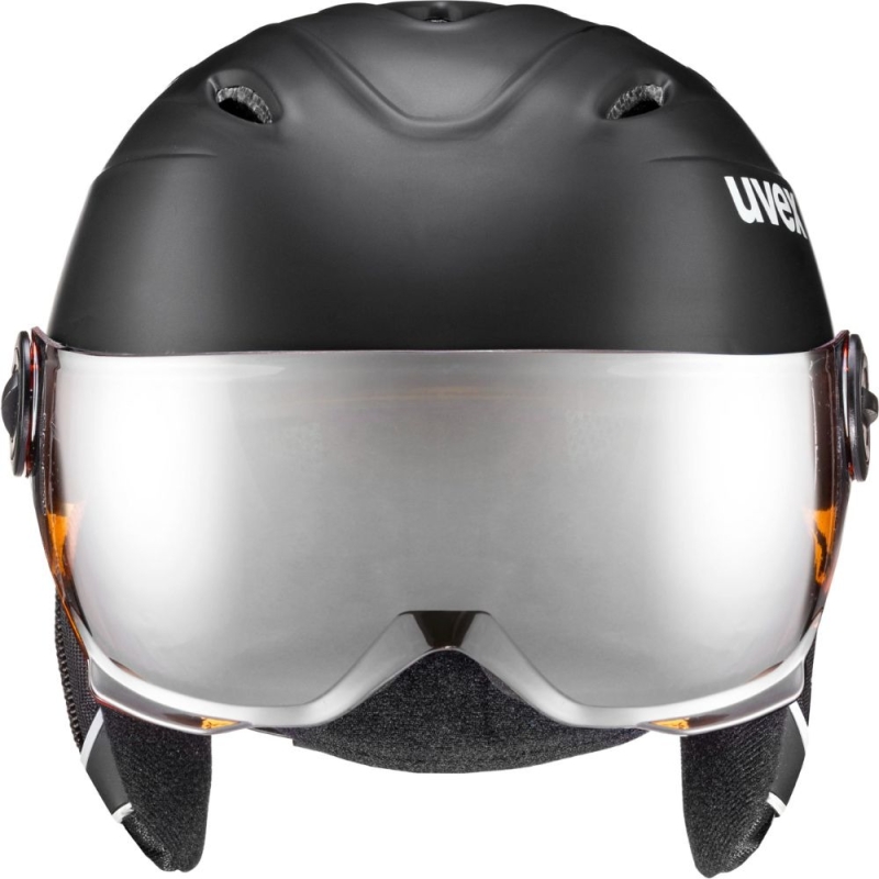 Kask narciarski Uvex Junior Visor Pro czarny