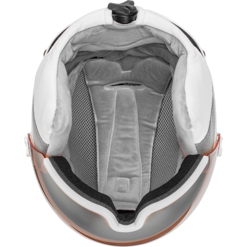 Kask narciarski Uvex HLMT 600 Visor biały
