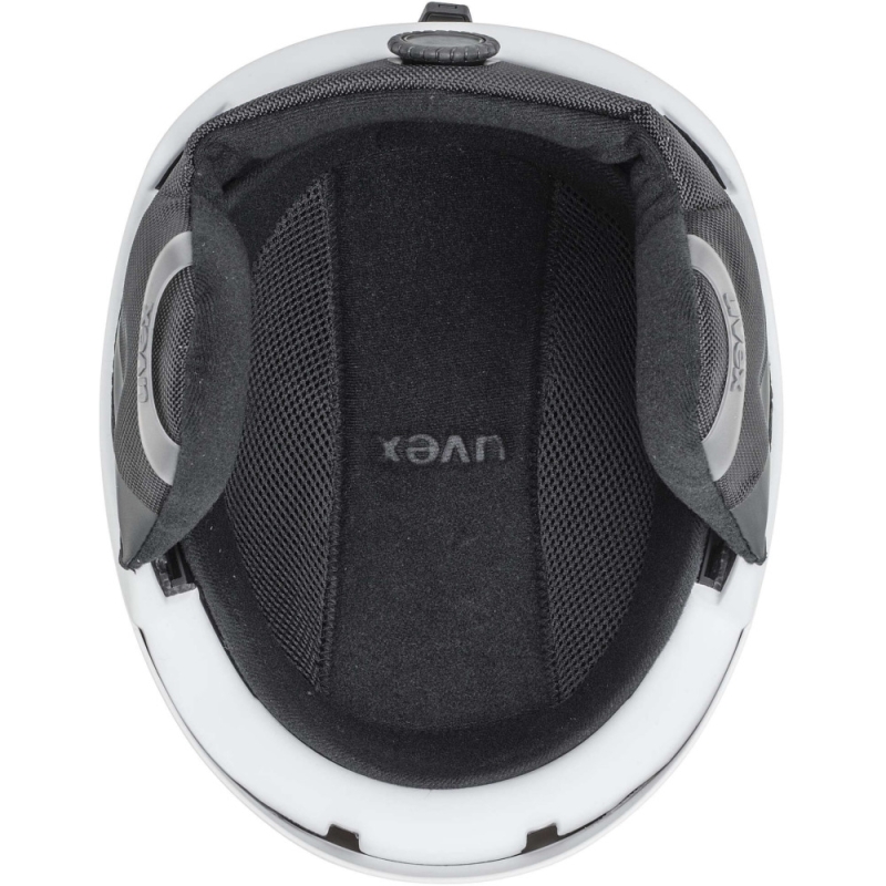 Kask narciarski Uvex Ultra biało-czarny